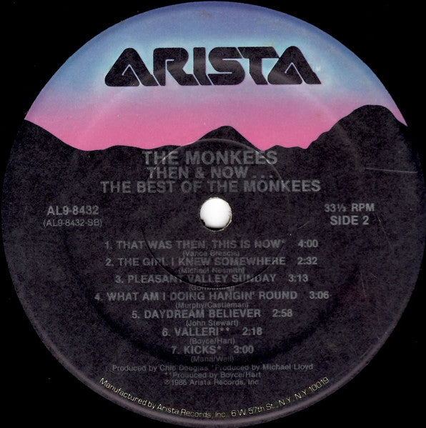 The Monkees - Then & Now... The Best Of The Monkees (VINYL) | Very Good Plus (VG+) Excellent+ (EX+)