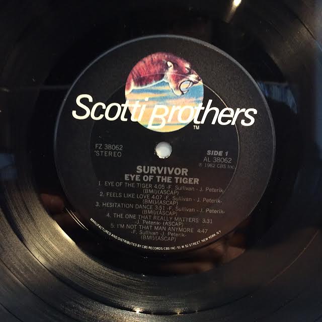Survivor - Eye Of The Tiger (VINYL) | Very Good Plus (VG+) Excellent+ (EX+)