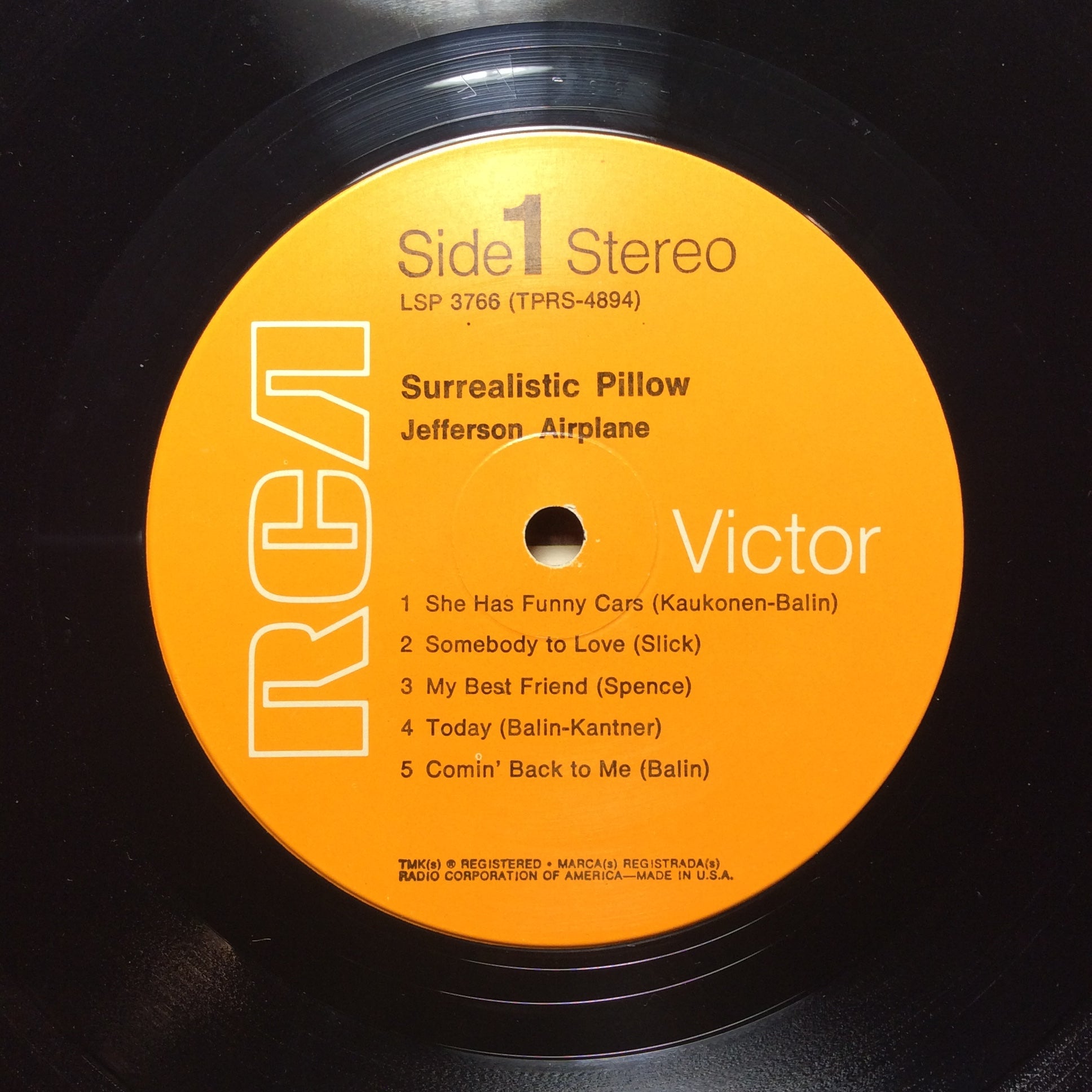 Jefferson Airplane - Surrealistic Pillow (VINYL) | Very Good Plus (VG+) Very Good Plus (VG+)