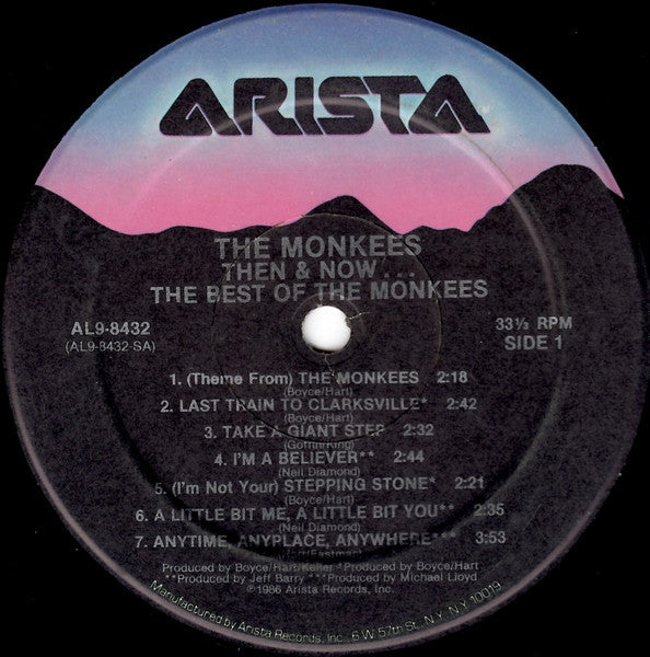 The Monkees - Then & Now... The Best Of The Monkees (VINYL) | Very Good Plus (VG+) Excellent+ (EX+)