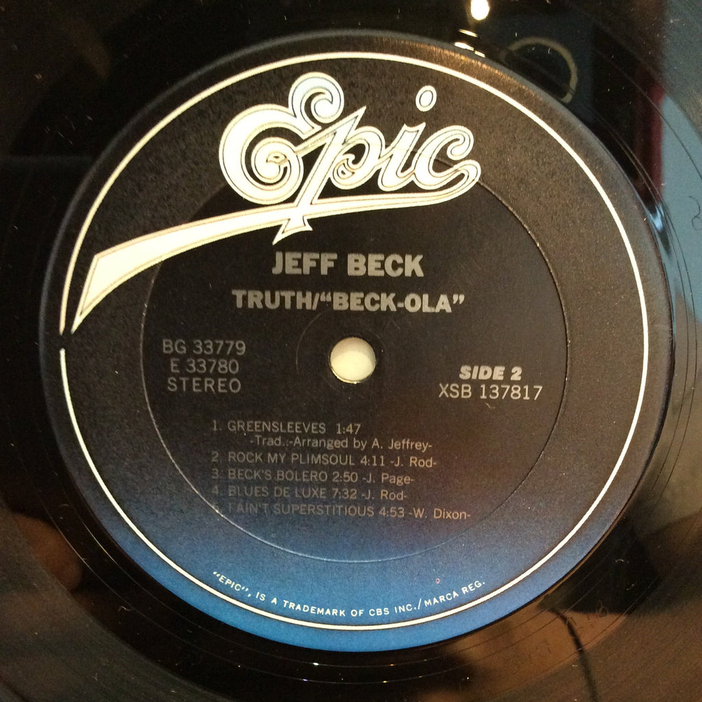 Jeff Beck - Truth/Beck-Ola (2xVINYL) | Very Good Plus (VG+)