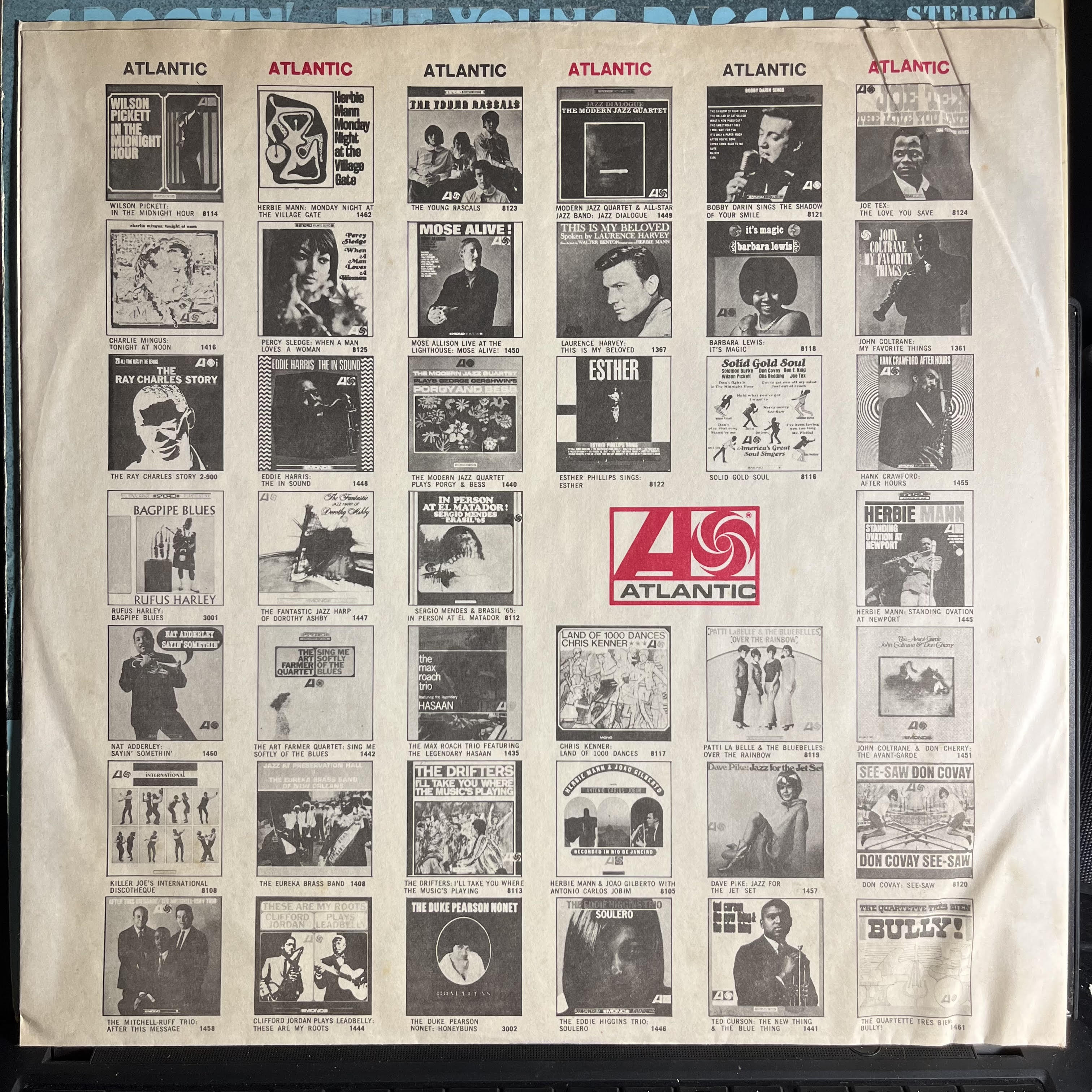 The Young Rascals - Groovin' *TERRE HAUTE* | Very Good Plus (VG+) Very Good Plus (VG+)