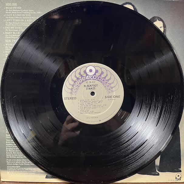Blackfoot (3) - Strikes (VINYL) | Excellent (EX)