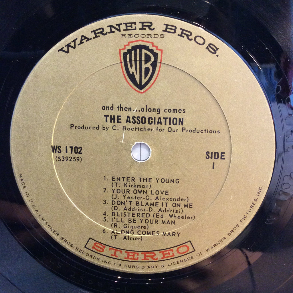 The Association (2) - And Then...Along Comes The Association (VINYL) | Very Good Plus (VG+) Very Good (VG)