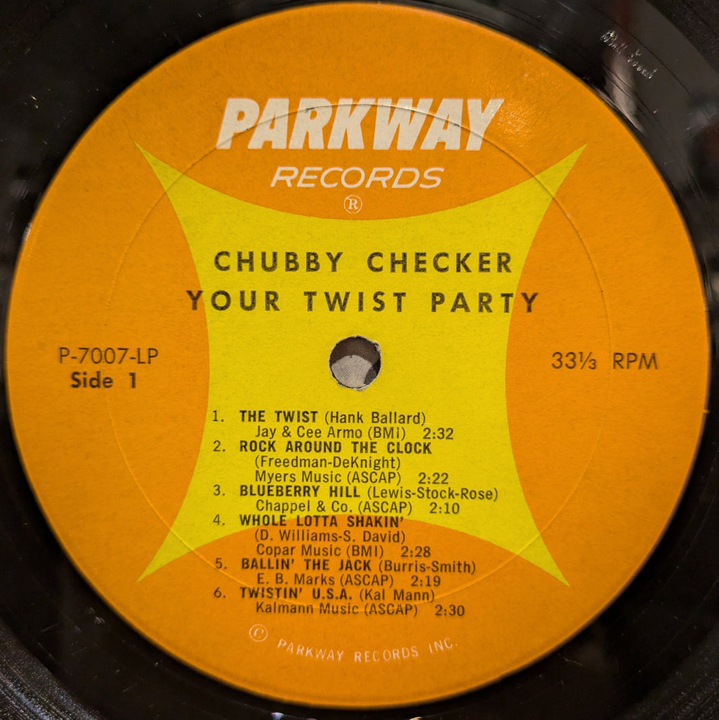 Chubby Checker - Your Twist Party (With The King Of Twist) | Very Good Plus (VG+) Near Mint (NM)