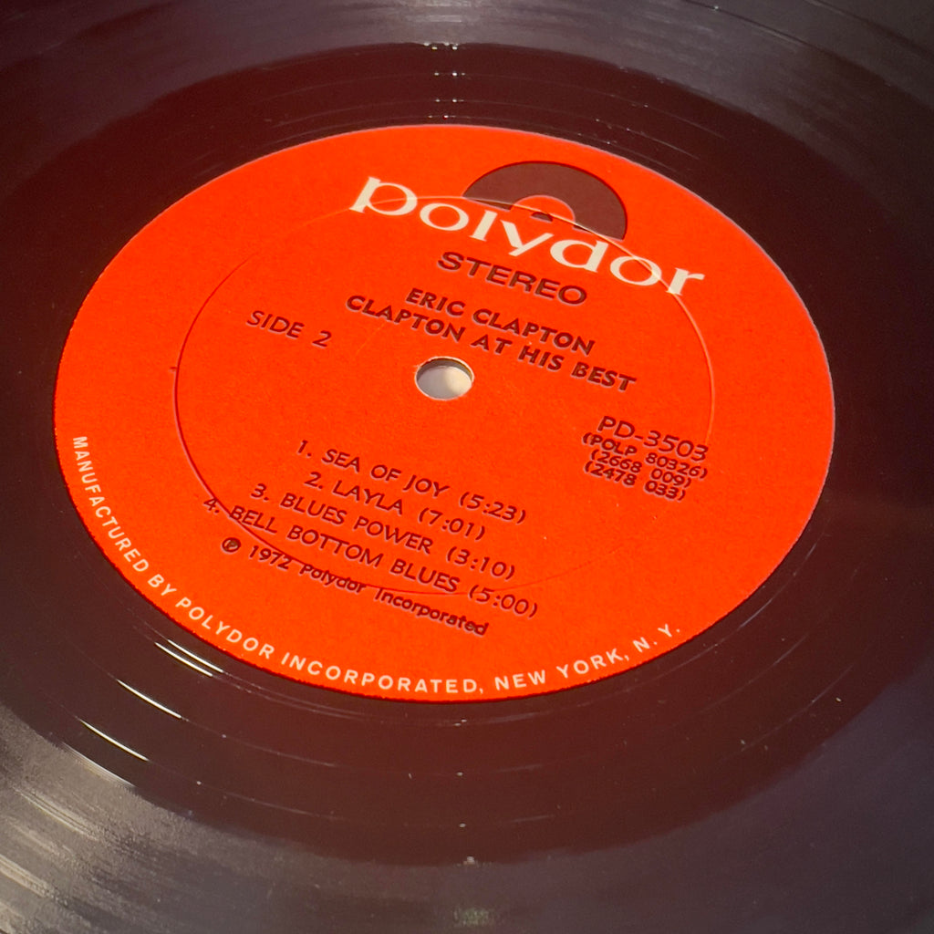 Eric Clapton - At His Best (2xVINYL) | Very Good (VG)