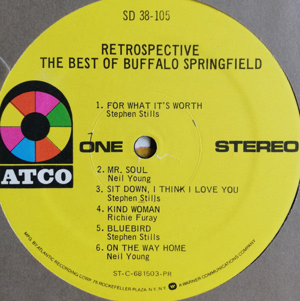 Buffalo Springfield - Retrospective - The Best Of Buffalo Springfield | Very Good Plus (VG+) Very Good Plus (VG+)