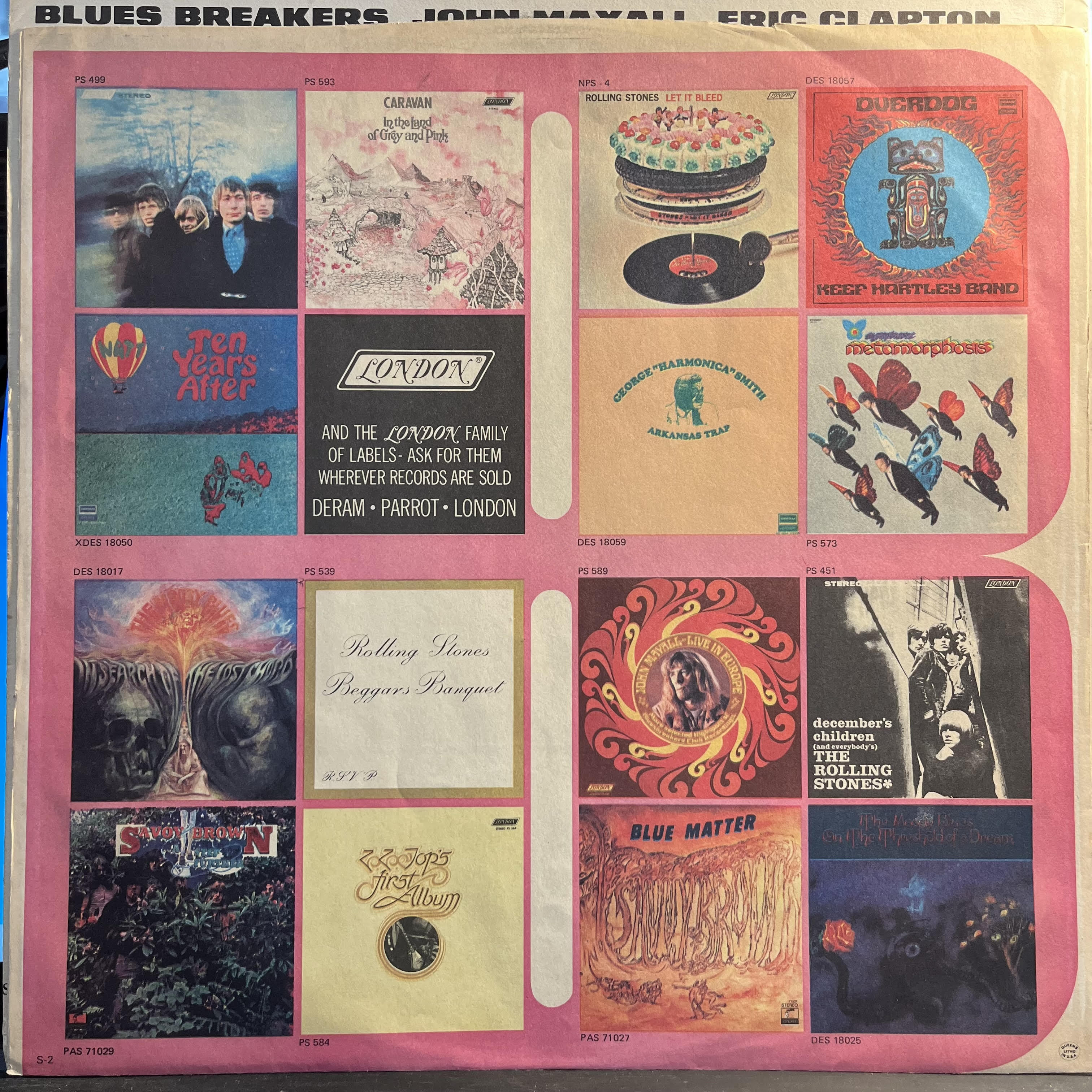 John Mayall - Blues Breakers *PHILIPS/US* | Very Good Plus (VG+) Excellent (EX)