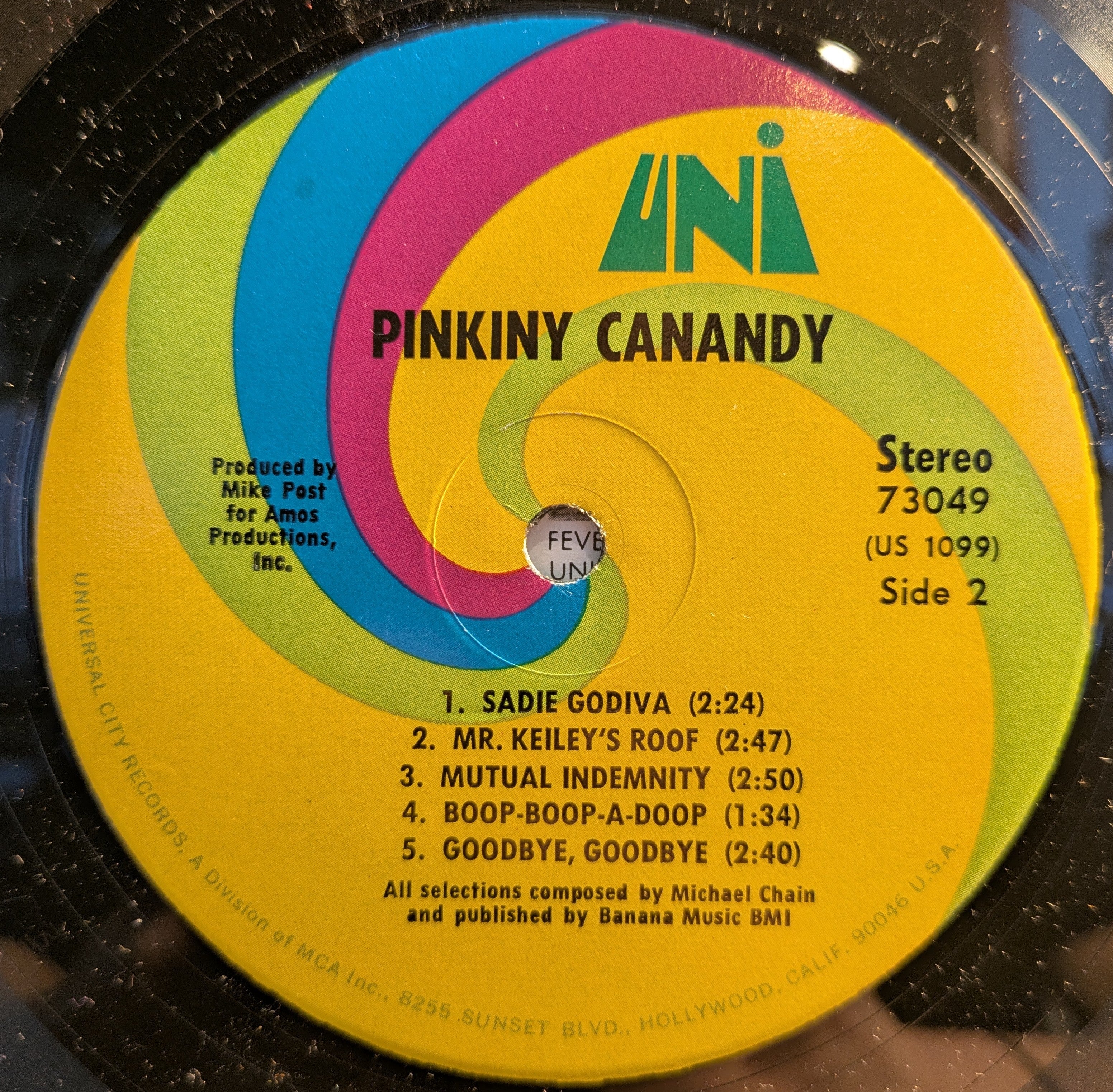 Pinkiny Canandy - Pinkiny Canandy (VINYL) | Very Good Plus (VG+) Excellent (EX)