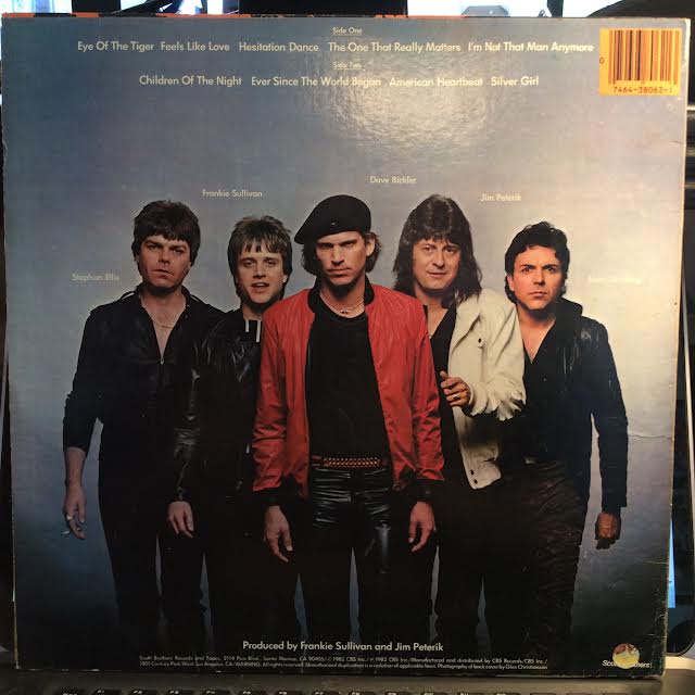 Survivor - Eye Of The Tiger (VINYL) | Very Good Plus (VG+) Excellent+ (EX+)