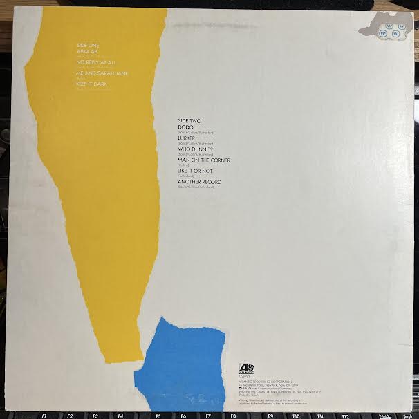 Genesis - Abacab (VINYL) | Very Good Plus (VG+) Excellent (EX)