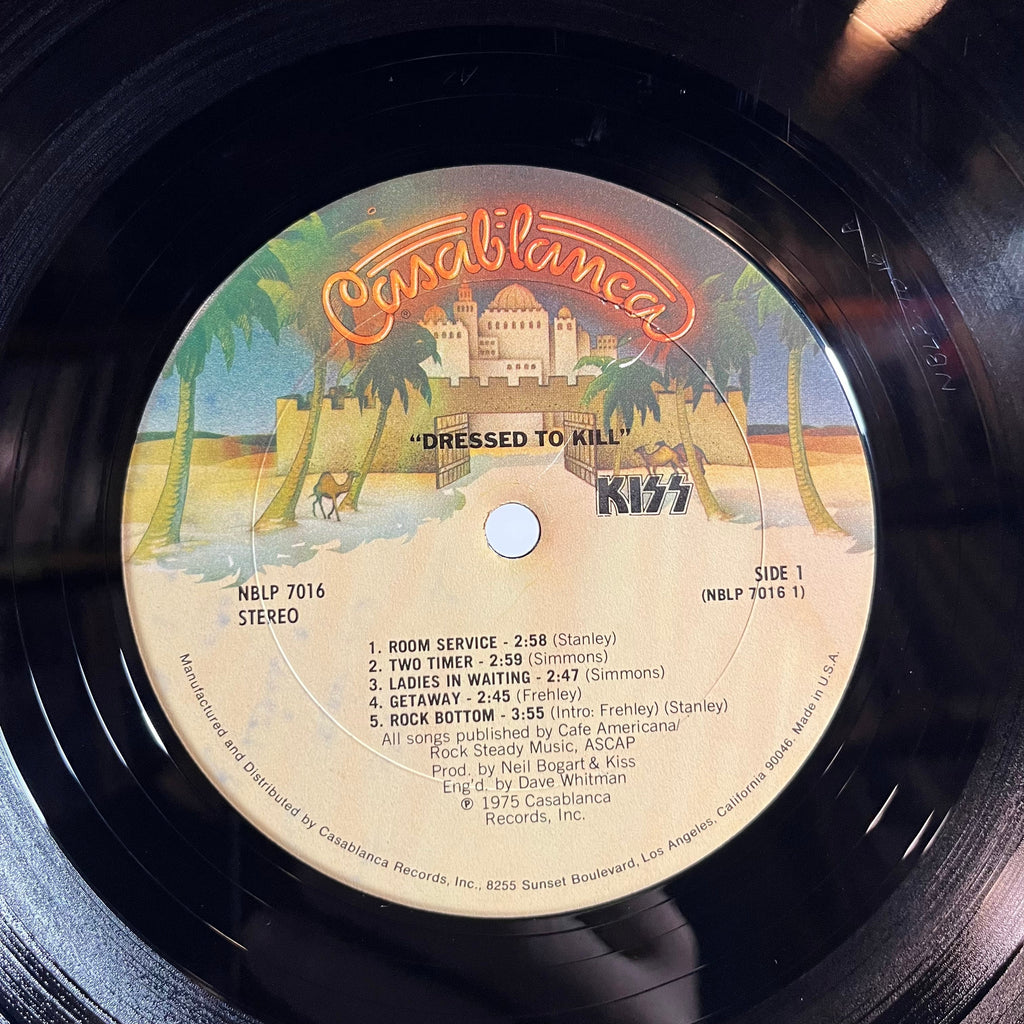 Kiss - Dressed To Kill (VINYL) | Very Good Plus (VG+) Very Good (VG)
