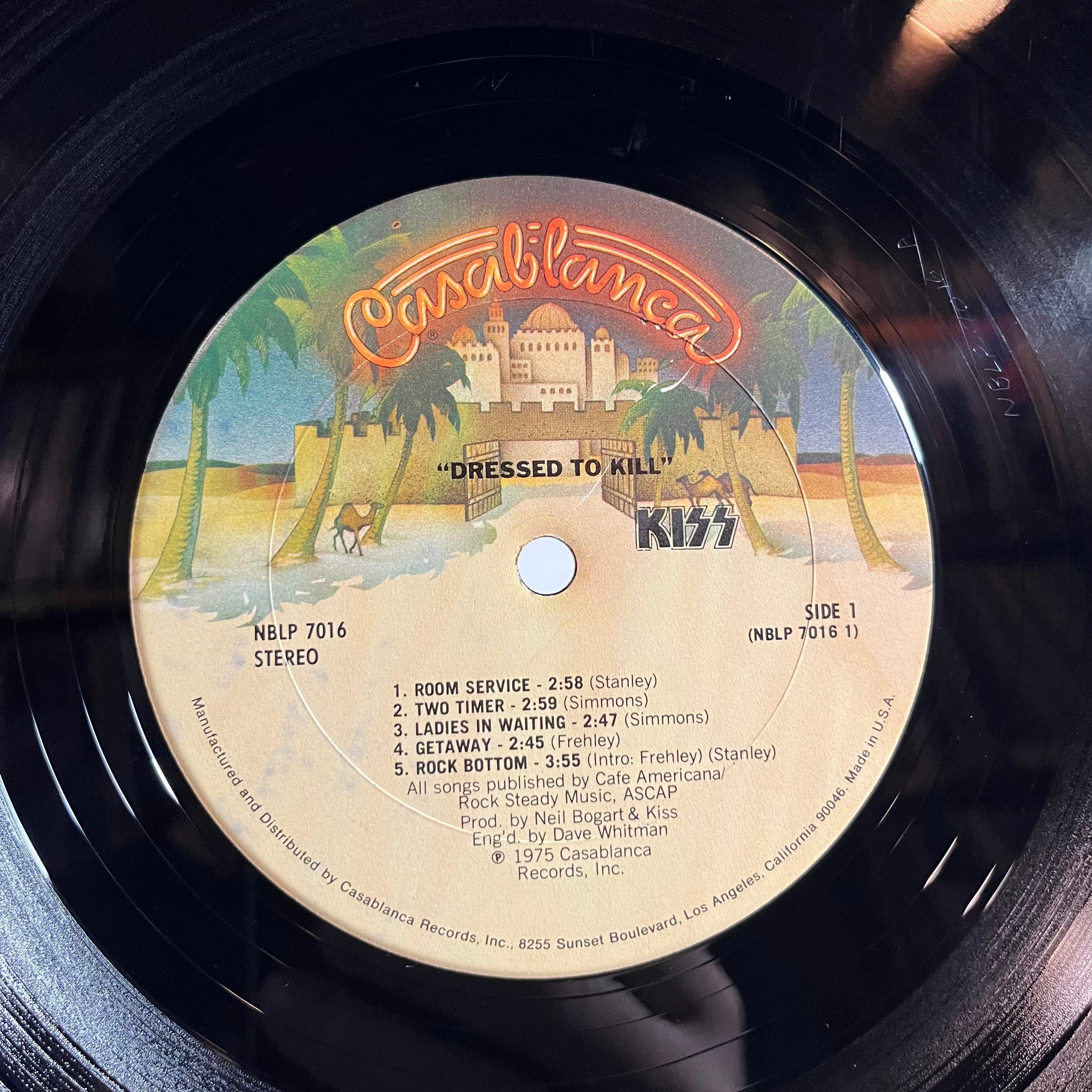 Kiss - Dressed To Kill (VINYL) | Very Good Plus (VG+) Very Good (VG)