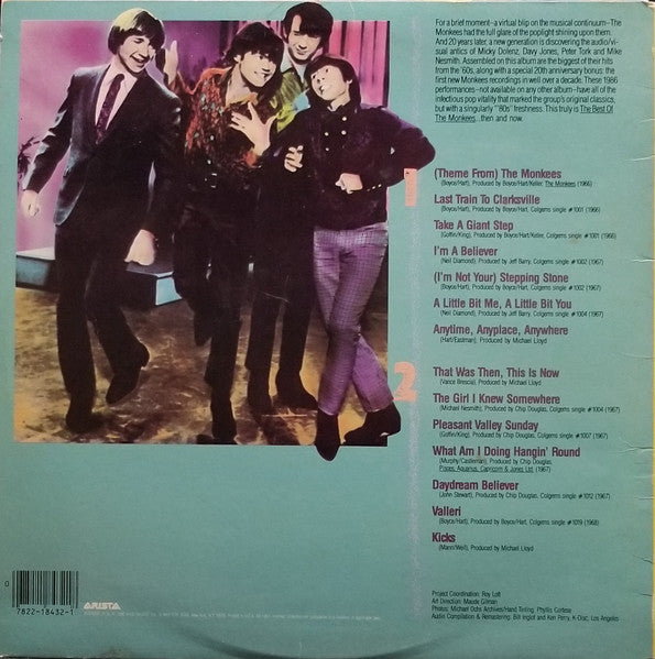 The Monkees - Then & Now... The Best Of The Monkees (VINYL) | Very Good Plus (VG+) Excellent+ (EX+)