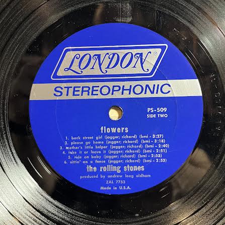 The Rolling Stones - Flowers (VINYL) | Excellent (EX)