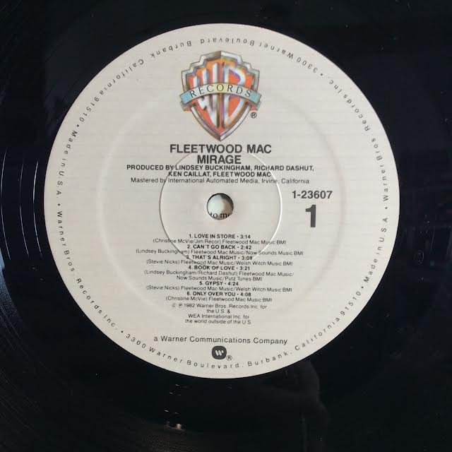 Fleetwood Mac - Mirage (VINYL) | Very Good Plus (VG+) Excellent (EX)