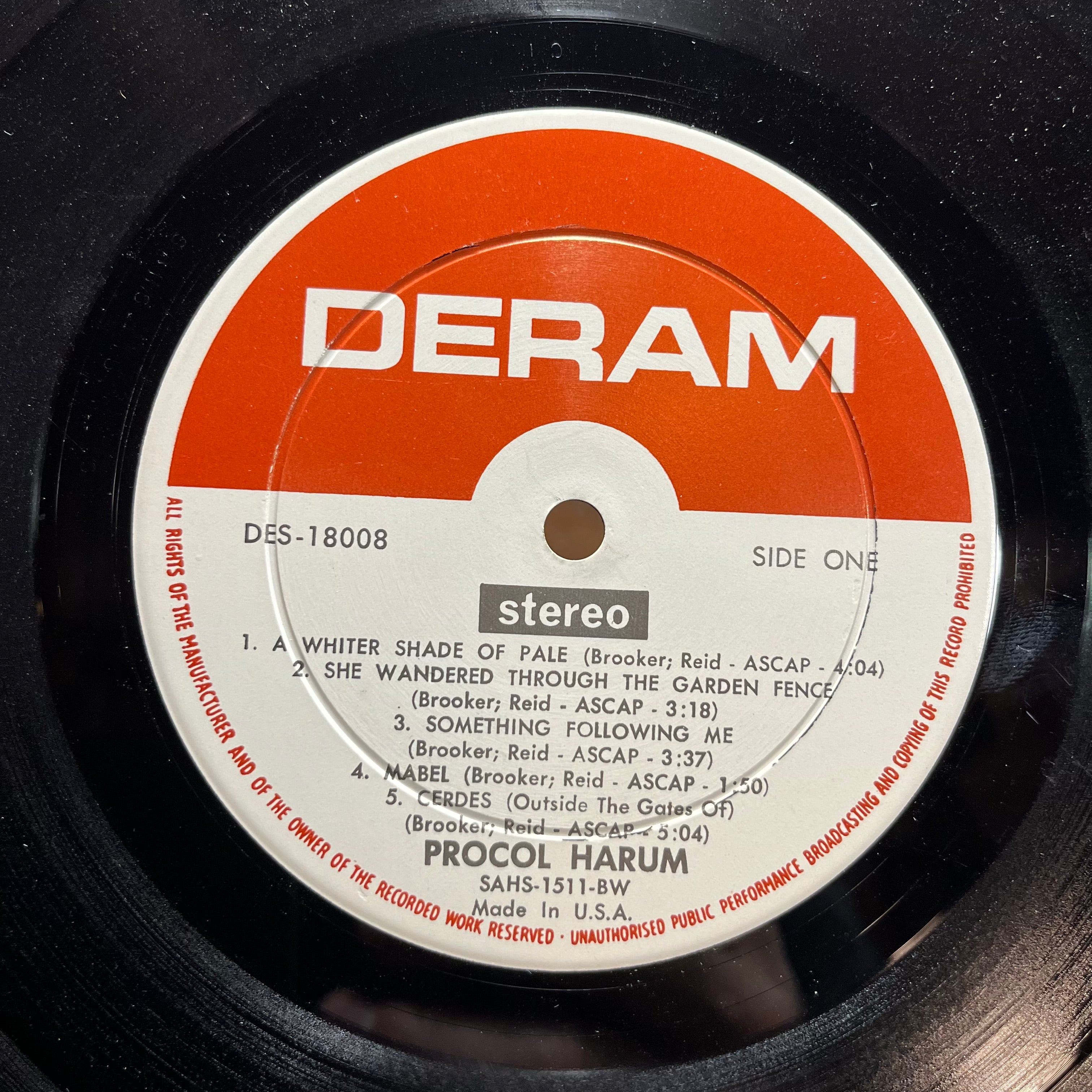 Procol Harum - Procol Harum (VINYL) | Excellent+ (EX+)