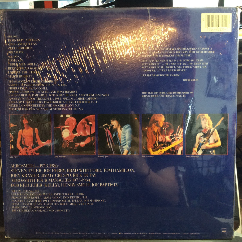 Aerosmith - Classics Live (ROCK) | Very Good Plus (VG+) Excellent+ (EX+)