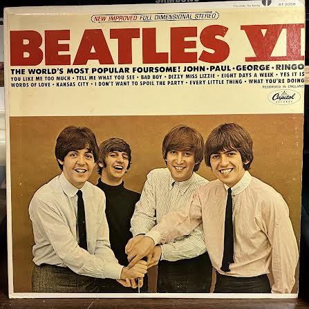 The Beatles - Beatles VI (VINYL) | Very Good Plus (VG+) Excellent (EX)