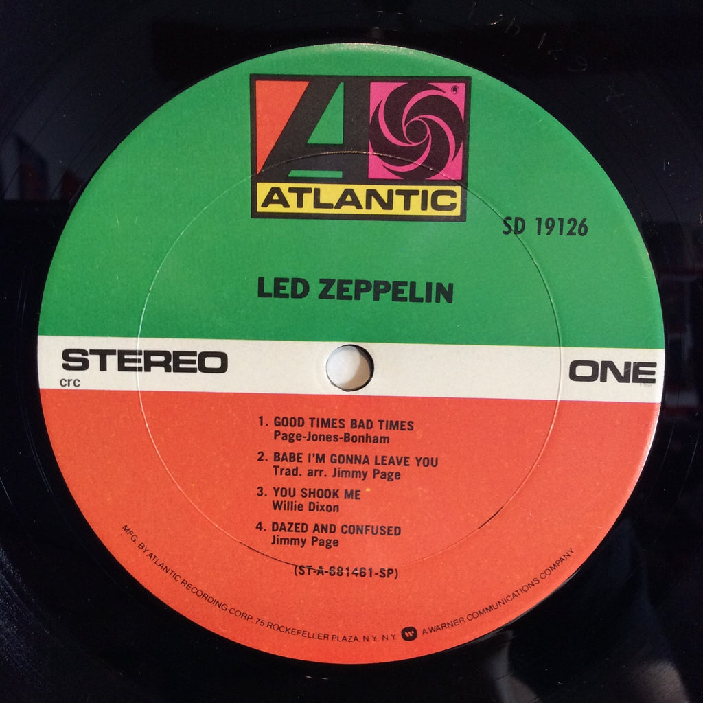 Led Zeppelin - Led Zeppelin (VINYL) | Very Good Plus (VG+) Excellent (EX)