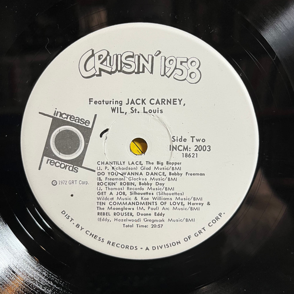 Various - Cruisin' 1958 (VINYL) | Very Good Plus (VG+) Very Good Plus Plus (VG++)