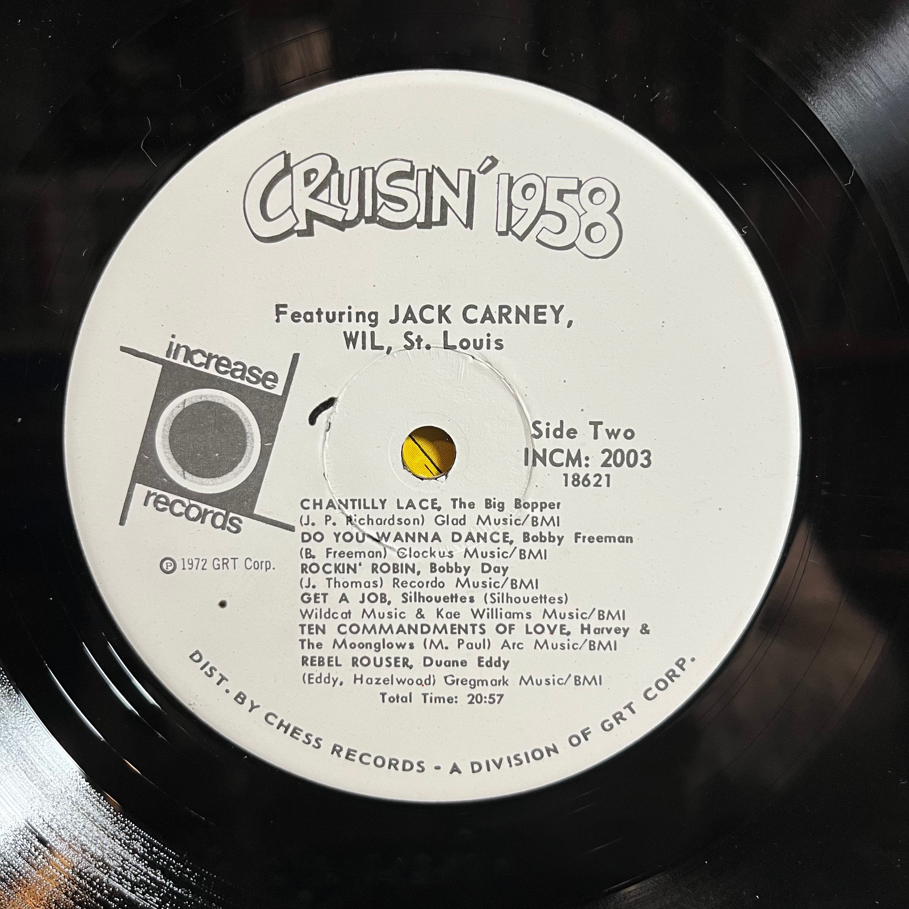 Various - Cruisin' 1958 (VINYL) | Very Good Plus (VG+) Very Good Plus Plus (VG++)