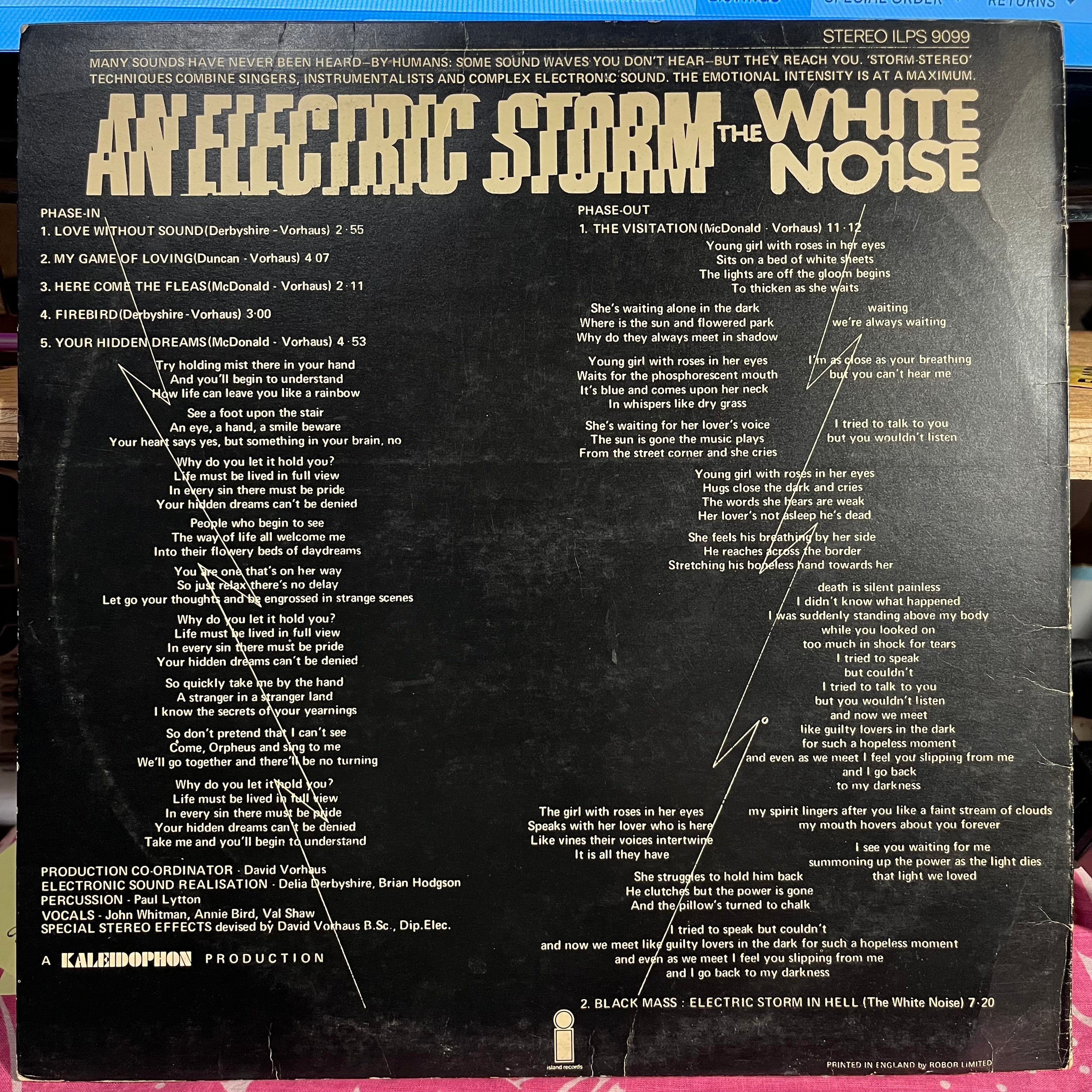 White Noise - An Electric Storm | Very Good Plus (VG+) Very Good Plus (VG+)