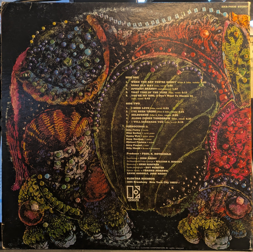 Rhinoceros (2) - Rhinoceros (VINYL) | Very Good Plus (VG+) Very Good Plus (VG+)