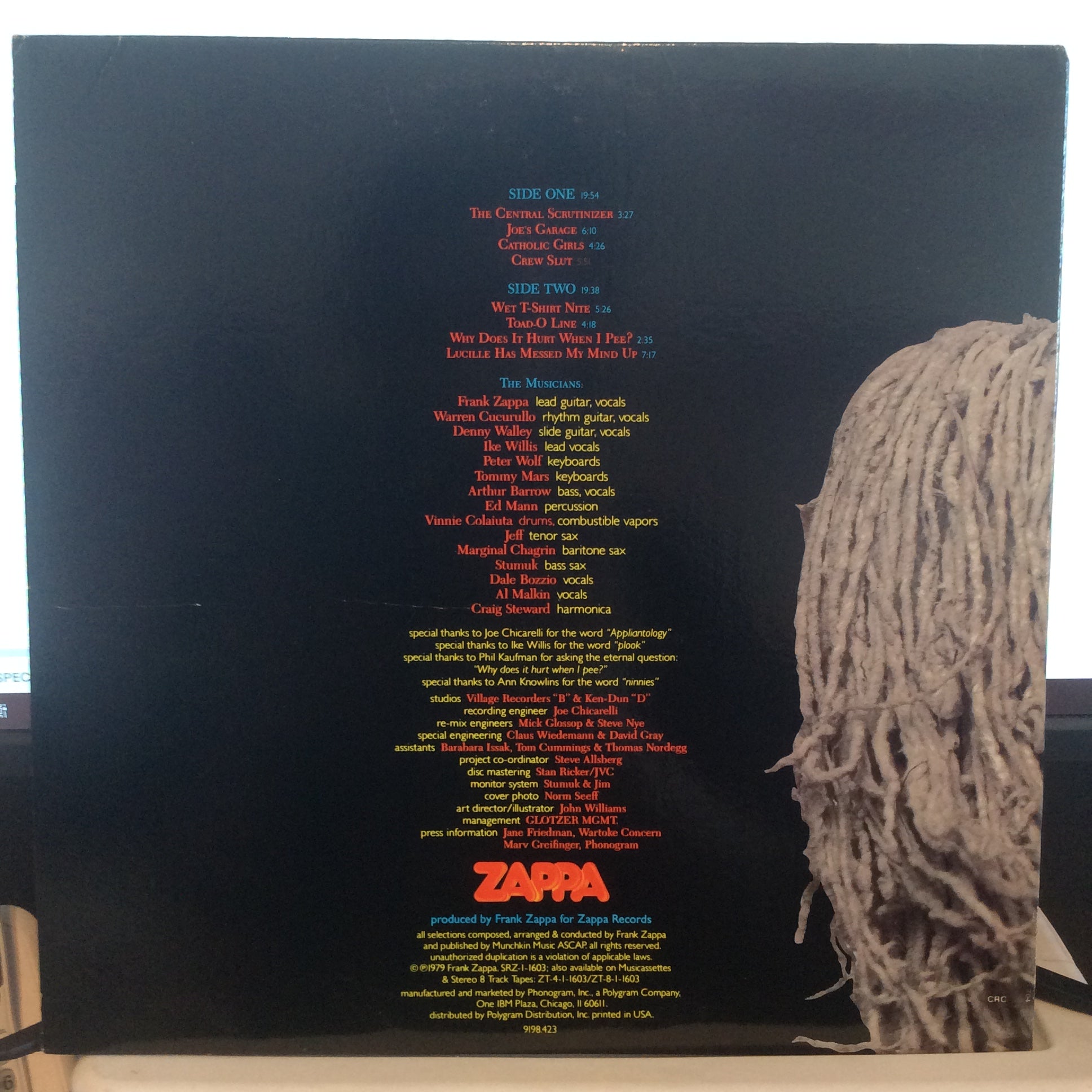Frank Zappa - Joe's Garage Act I (VINYL) | Very Good Plus (VG+) Excellent (EX)
