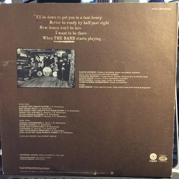 The Band - The Band (VINYL) | Very Good Plus (VG+)