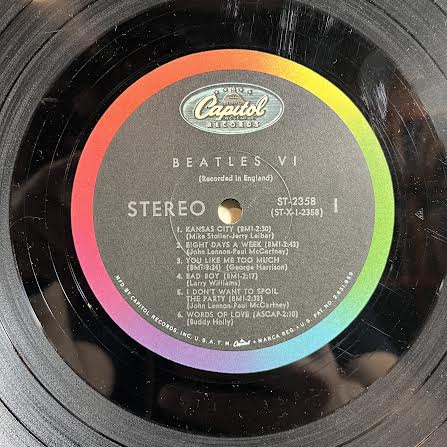 The Beatles - Beatles VI (VINYL) | Very Good Plus (VG+) Excellent (EX)