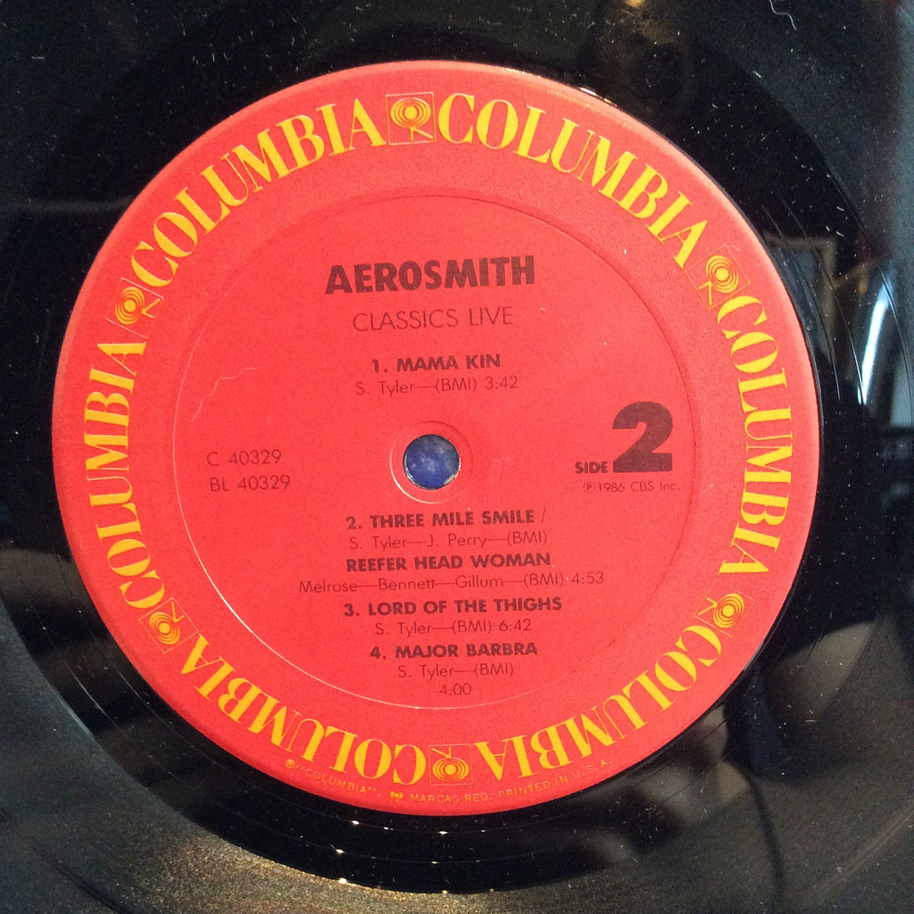 Aerosmith - Classics Live (ROCK) | Very Good Plus (VG+) Excellent+ (EX+)