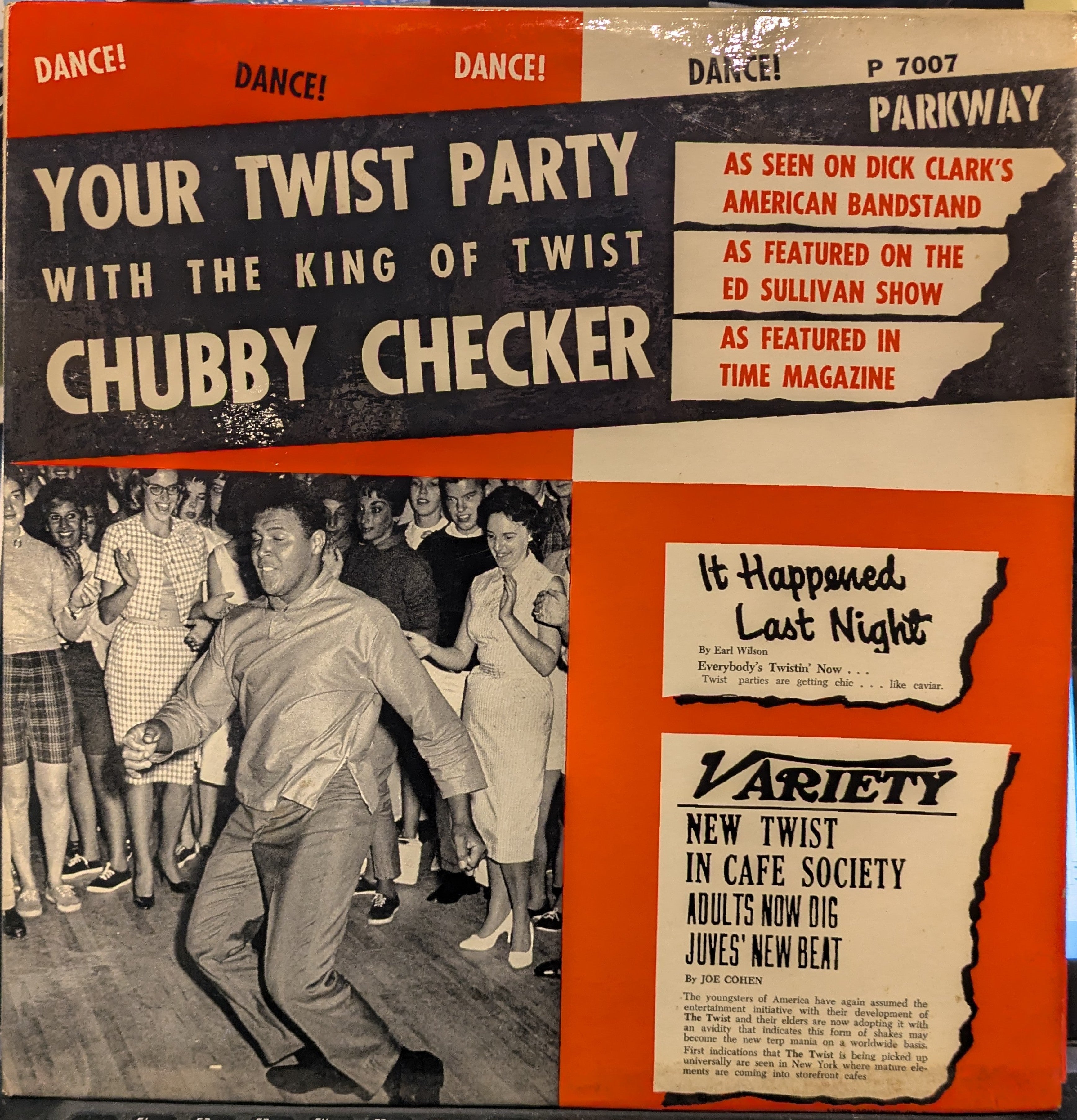 Chubby Checker - Your Twist Party (With The King Of Twist) | Very Good Plus (VG+) Near Mint (NM)