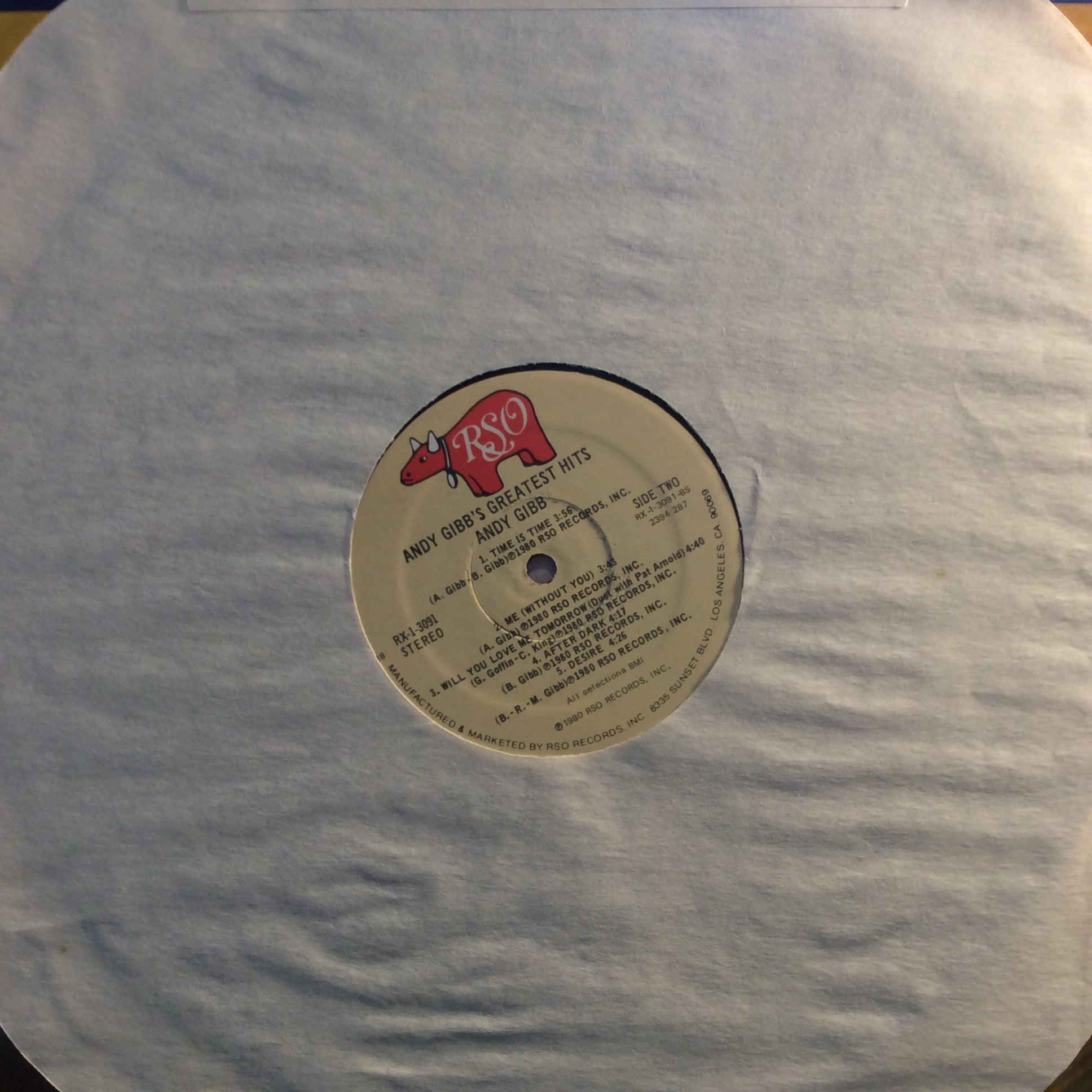 Andy Gibb - Andy Gibb's Greatest Hits (VINYL) | Very Good Plus (VG+) Excellent (EX)
