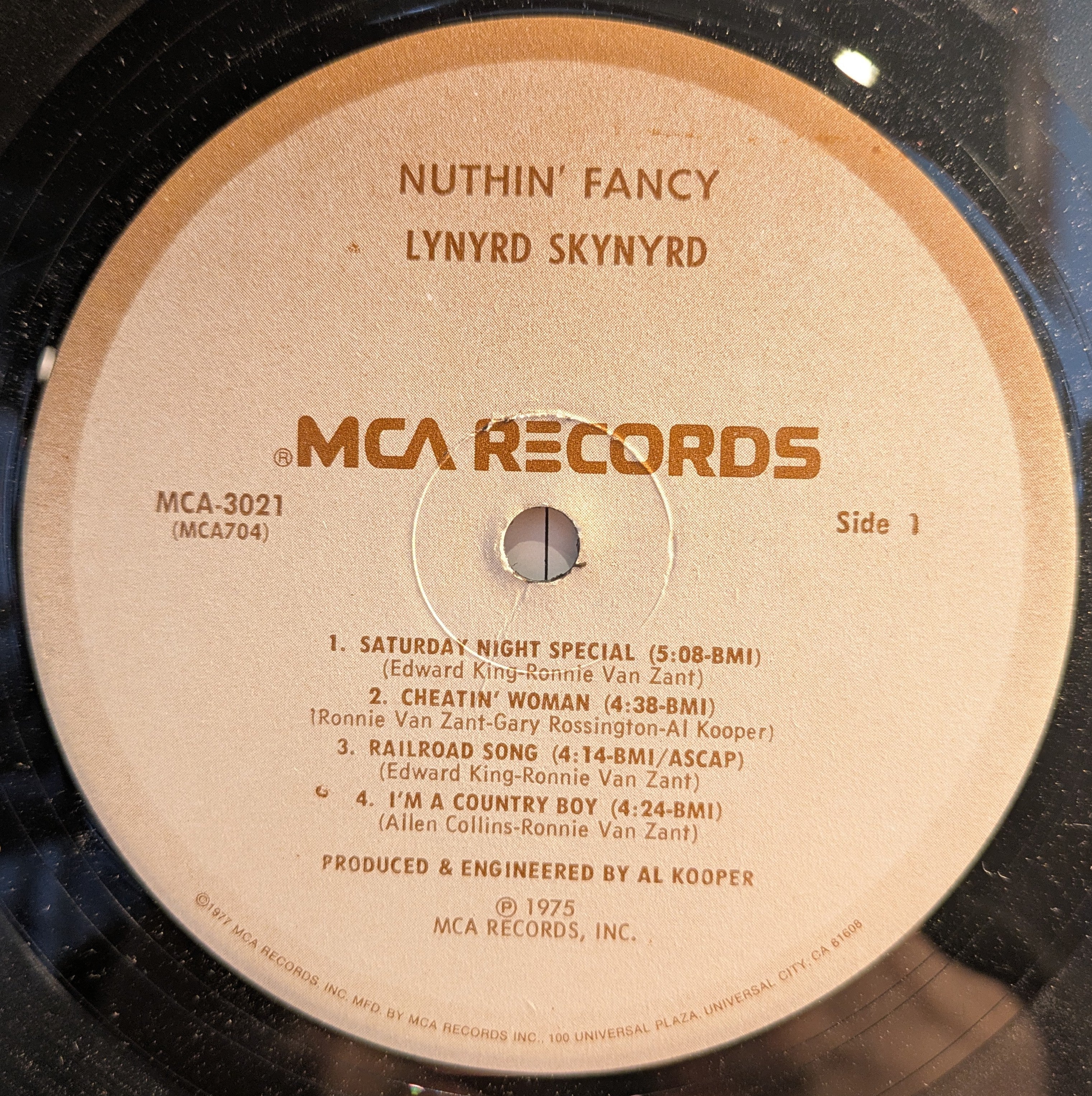 Lynyrd Skynyrd - Nuthin' Fancy (VINYL) | Very Good Plus (VG+) Near Mint (NM)