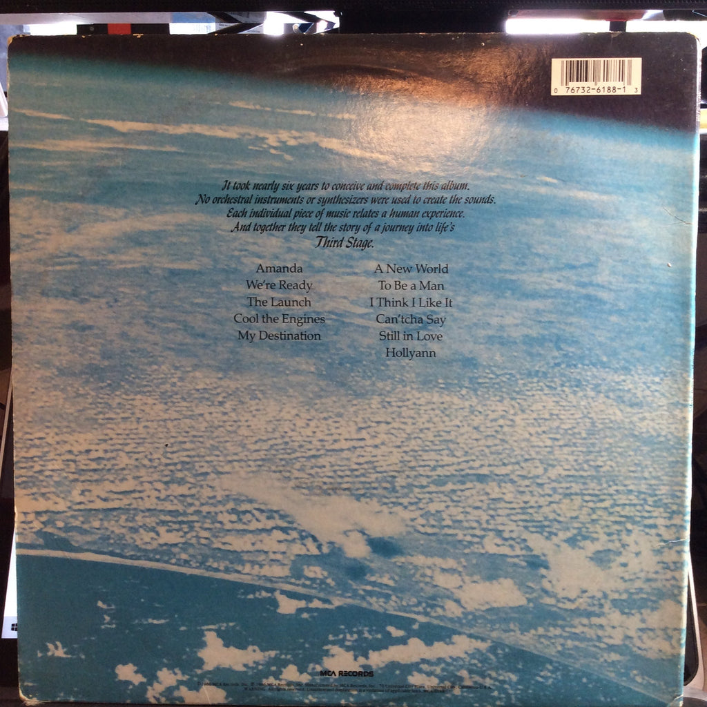 Boston - Third Stage (VINYL) | Very Good Plus (VG+) Very Good Plus (VG+)