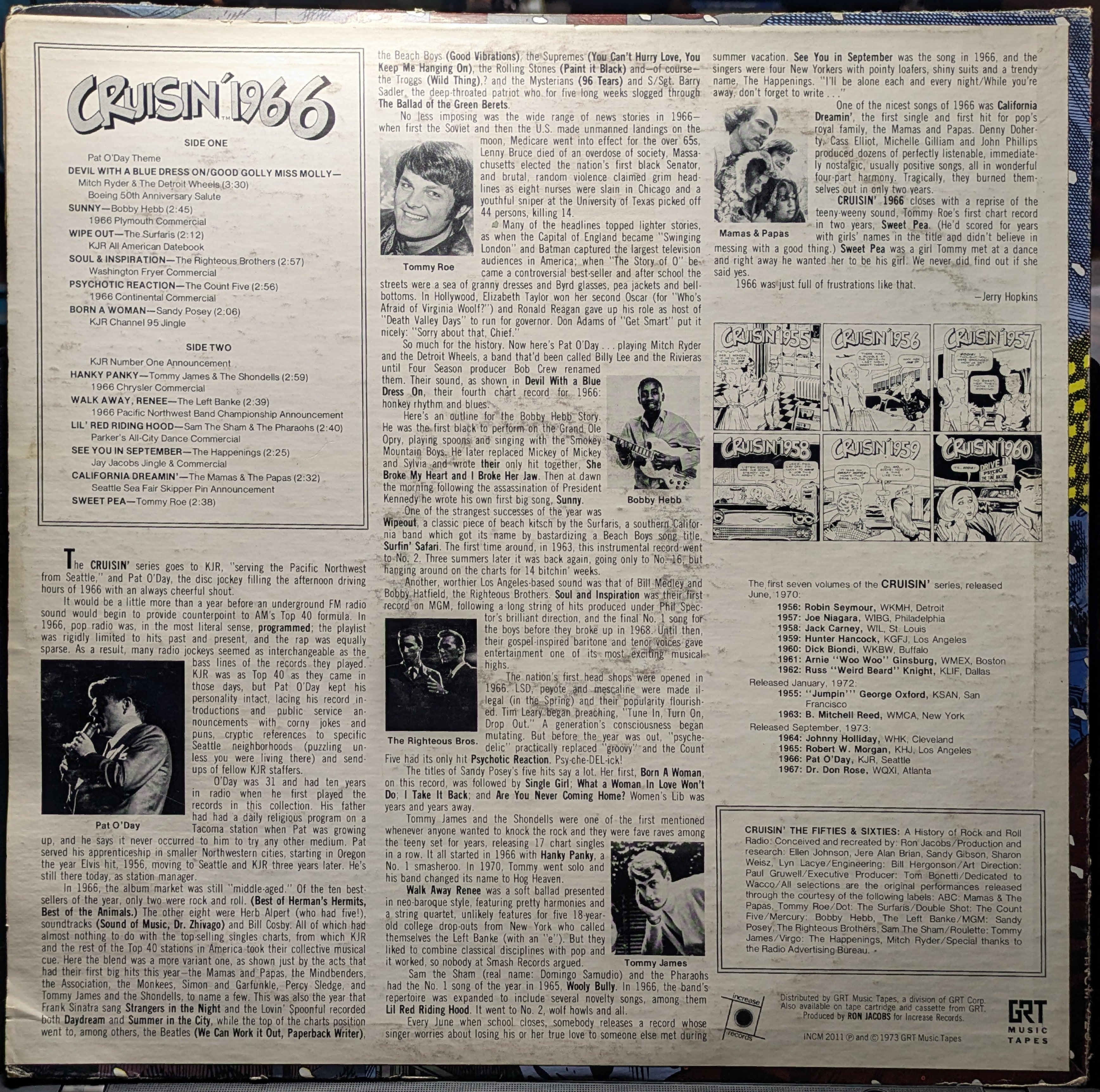 Various - Cruisin' 1966 (VINYL) | Very Good (VG)