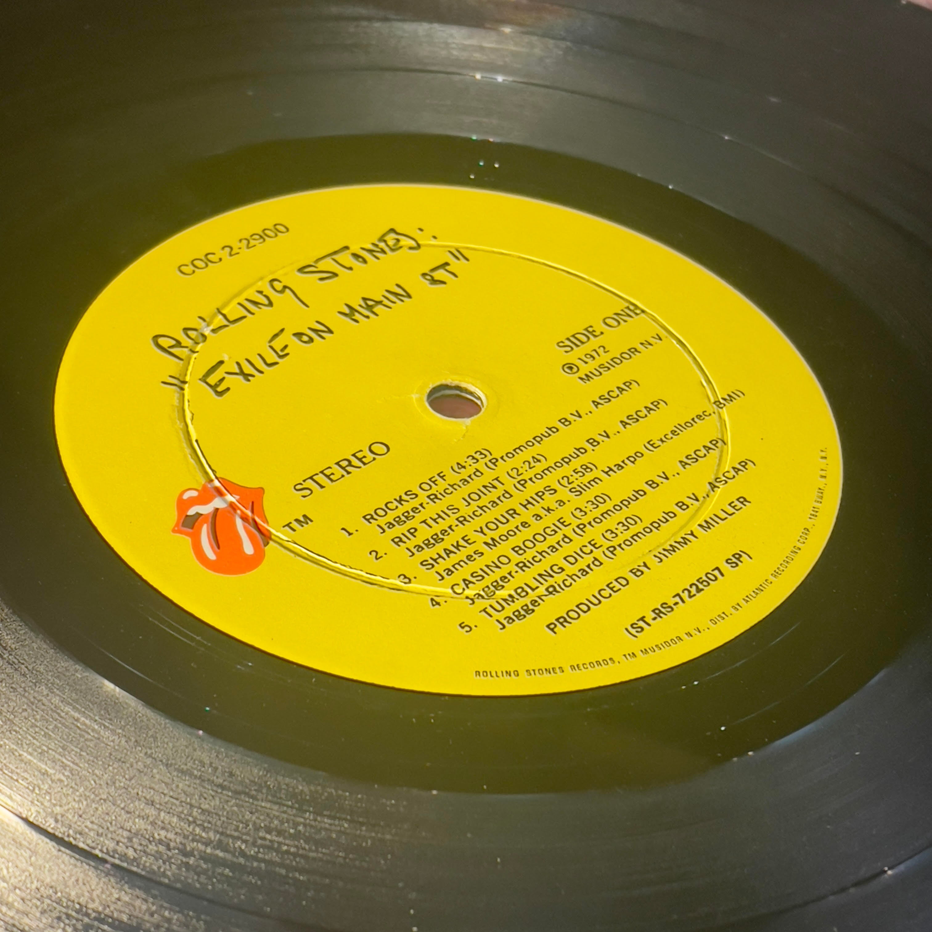 The Rolling Stones - Exile On Main St. (2xVINYL) | Very Good (VG) Very Good Plus (VG+)