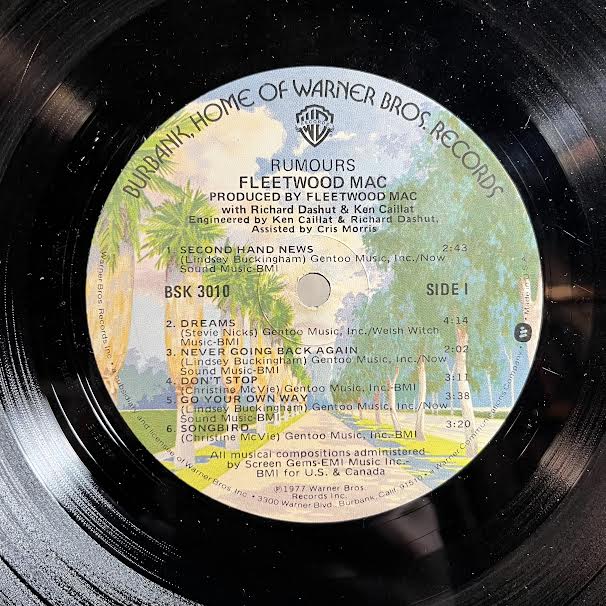 Fleetwood Mac - Rumours (VINYL) | Very Good (VG) Excellent (EX)