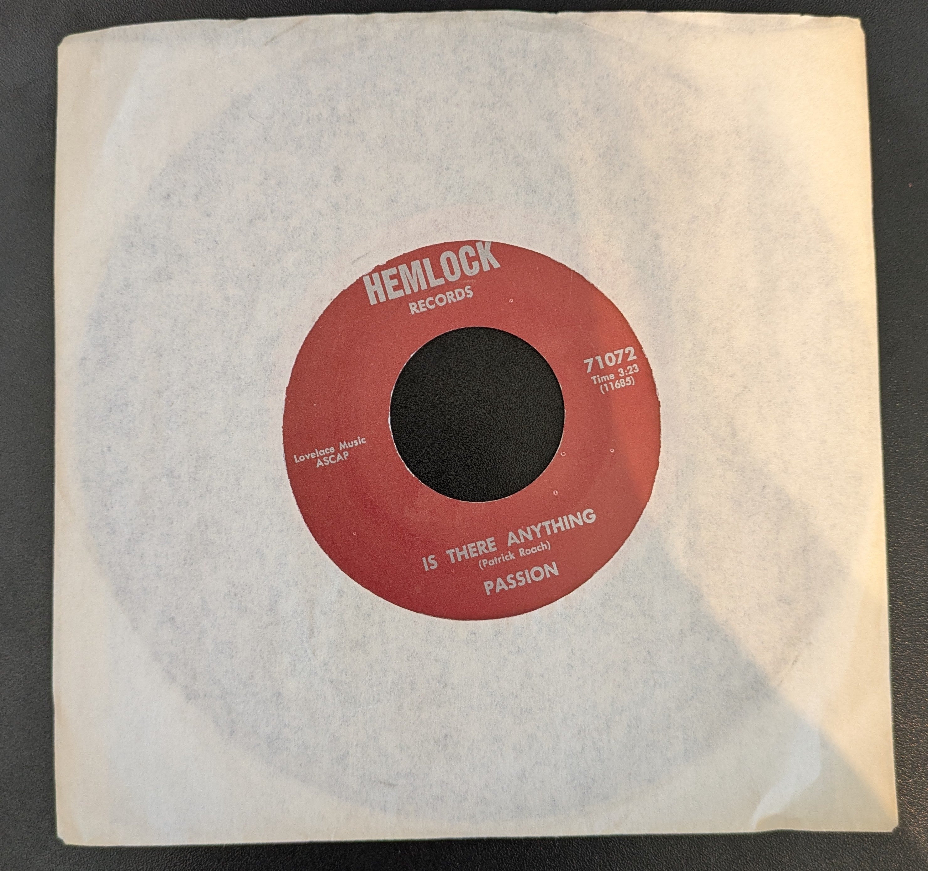 Passion (47) - It's No Fun Being Alone (7" VINYL) | Very Good (VG) Generic