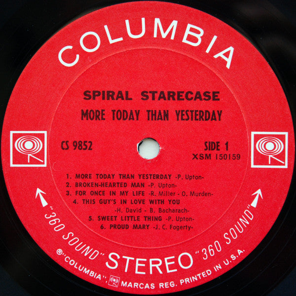 Spiral Starecase - More Today Than Yesterday (VINYL ONLY - NO SLEEVE) | Very Good (VG) Generic
