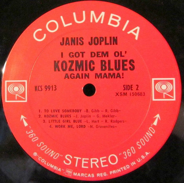 Janis Joplin - I Got Dem Ol' Kozmic Blues Again Mama! *SHRINK/PITMAN/HYPE* | Very Good (VG) Near Mint (NM)