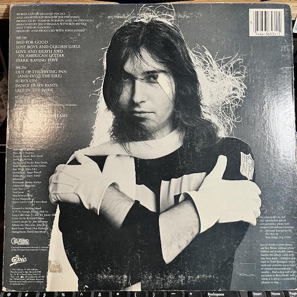 Jim Steinman - Bad For Good (VINYL) | Very Good (VG) Very Good (VG)