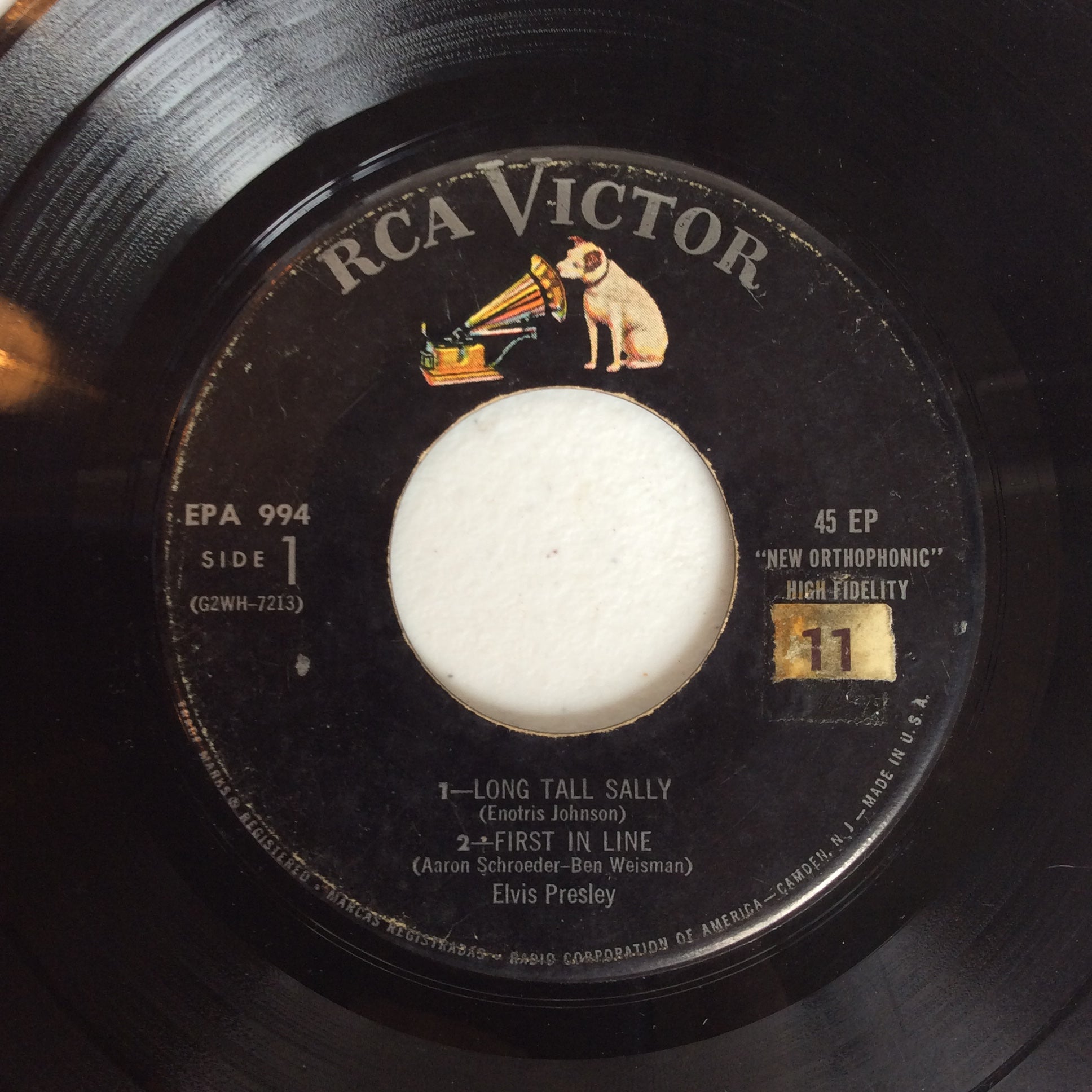 Elvis Presley - Strictly Elvis (7" VINYL) | Very Good (VG) Very Good Plus (VG+)