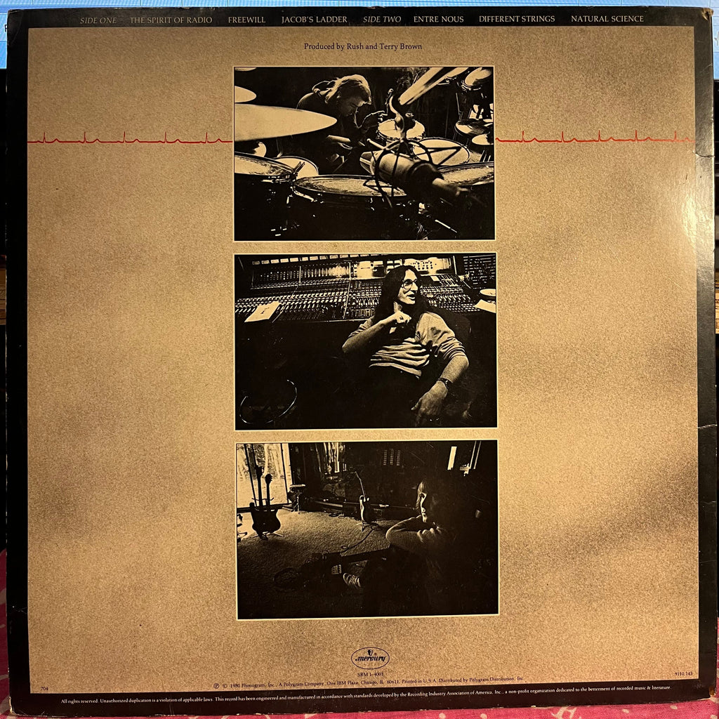 Rush - Permanent Waves *53 - KEEL* | Very Good (VG) Excellent (EX)