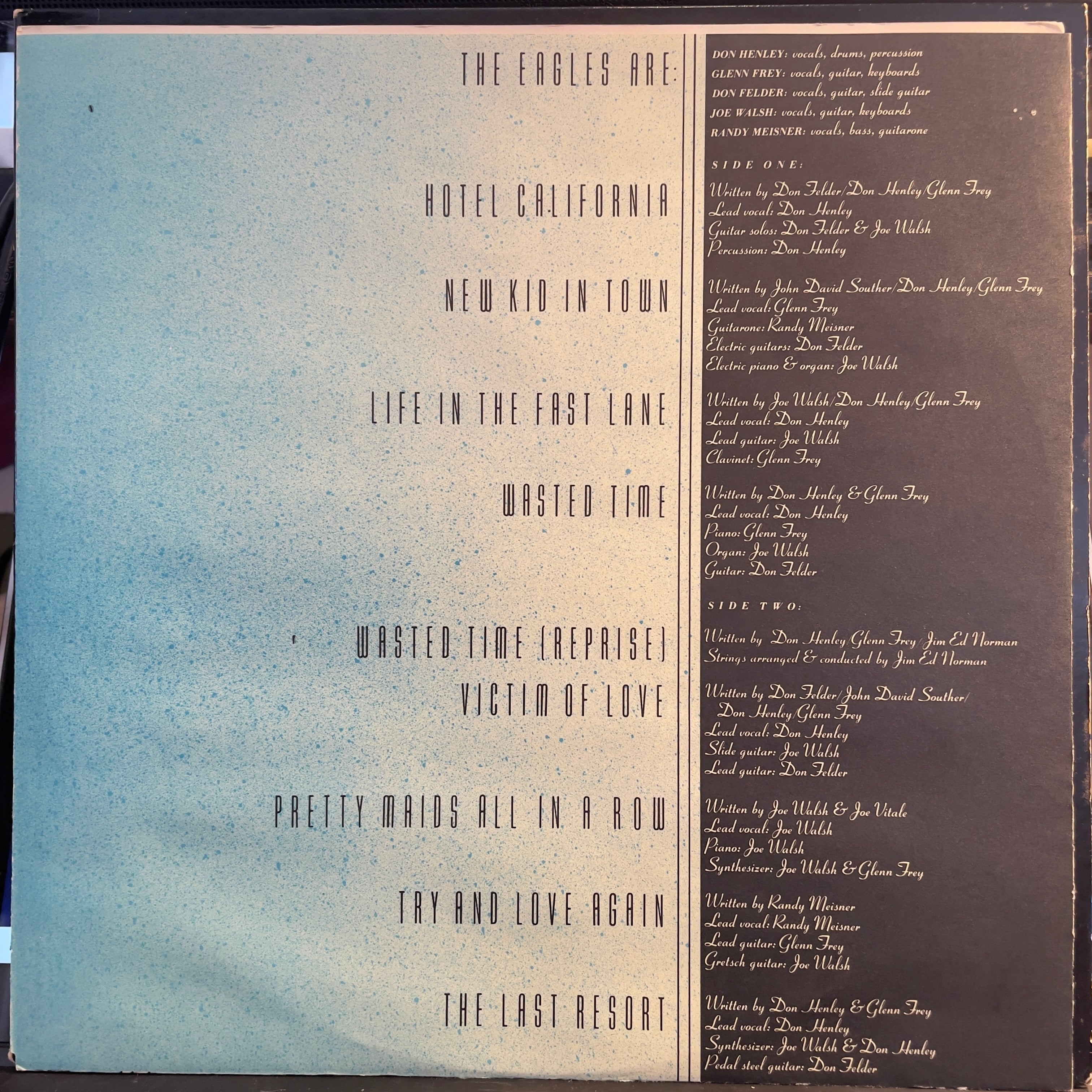 Eagles - Hotel California (VINYL) | Very Good (VG) Excellent+ (EX+)