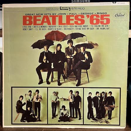 The Beatles - Beatles '65 (VINYL) | Very Good (VG) Excellent (EX)