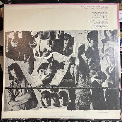 Jefferson Airplane - Surrealistic Pillow (VINYL) | Very Good (VG) Very Good Plus (VG+)
