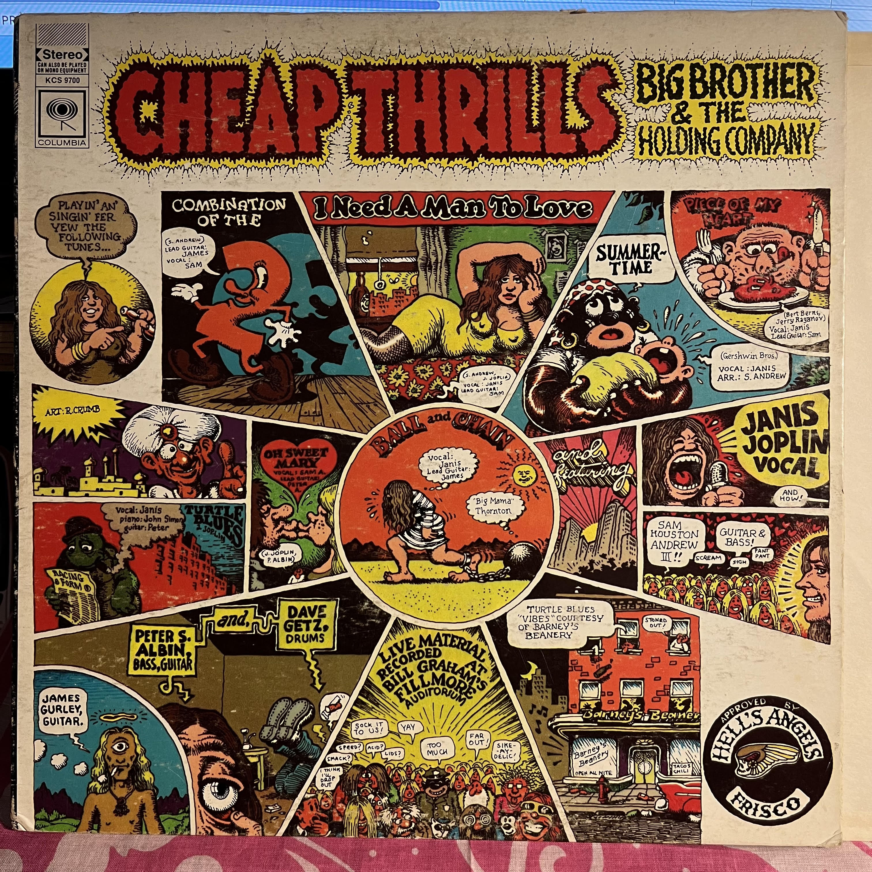 Big Brother & The Holding Company - Cheap Thrills *REPRESS* | Very Good (VG)