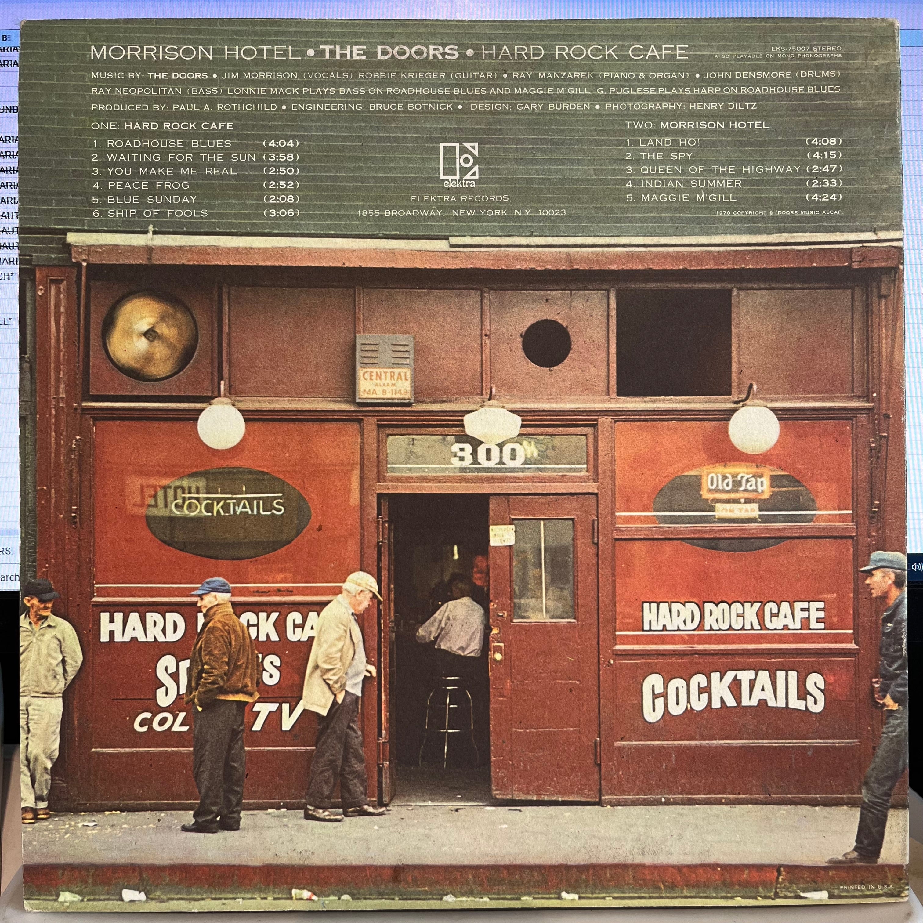 The Doors - Morrison Hotel *WADDELL* | Very Good (VG) Very Good Plus (VG+)